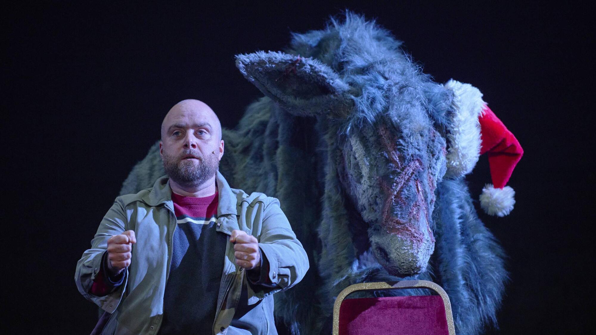 Aidan Crowe in Animals, adapted from the short stories of Blindboy Boatclub, at the Abbey.  Picture: Ros Kavanagh