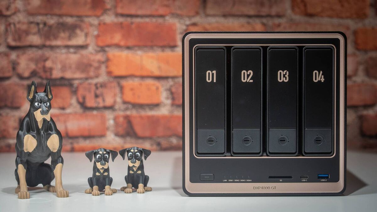 Front-facing ports include an SD 3.0 card slot, 10Gbps USB-C, and USB-A 3.2 ports for easy access and automatic data backup. Picture: Noel Campion