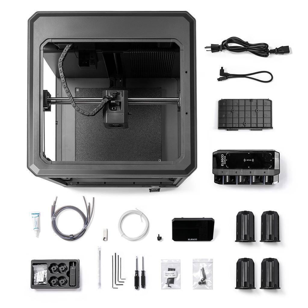 The Elegoo Centauri 2 requires minimal assembly before it is ready to use. Picture: Elegoo