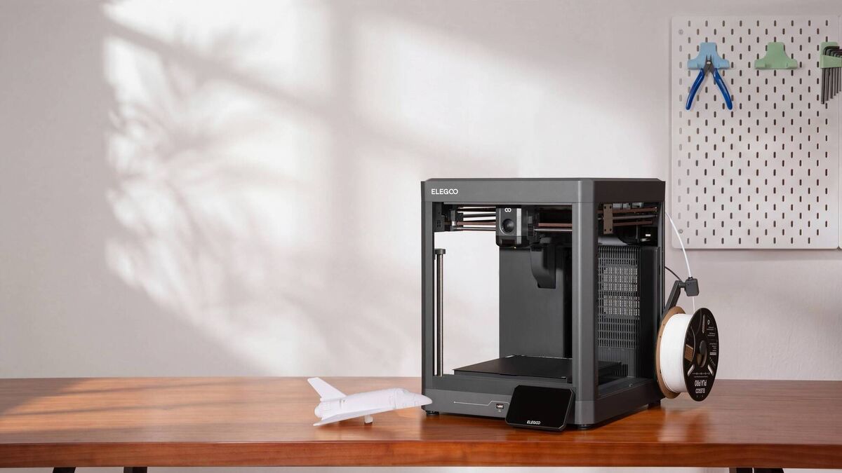 The Elegoo Centauri 2 is also available without the Canvas system, reducing the price by €50. Picture: Elegoo