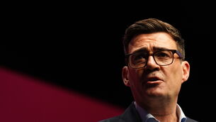 <p>Andy Burnham said there were indications Iran had played a part in the incident near RAF Fairford (Annabel Lee-Ellis/PA)</p>