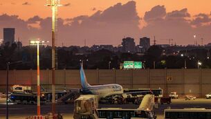 <p>A flydubai Boeing 737 MAX 8 aircraft is pictured on the tarmac after landing at Israel's Ben Gurion Airport in Lod on September 30, 2026. Picture: Jack GUEZ / AFP via Getty Images</p> <p>A flydubai Boeing 737 MAX 8 aircraft is pictured on the tarmac after landing at Israel's Ben Gurion Airport in Lod on September 30, 2026. Picture: Jack GUEZ / AFP via Getty Images</p>