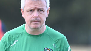 <p> Departing Aghabullogue manager Ray Keane. Picture: Eddie O'Hare</p>