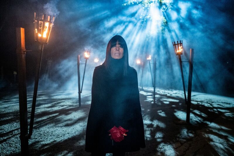 Claudia Winkleman on The Celebrity Traitors, which returns for its second series this evening. Picture: BBC/Studio Lambert/Euan Cherry/PA Wire. Claudia Winkleman on The Celebrity Traitors, which returns for its second series this evening. Picture: BBC/Studio Lambert/Euan Cherry/PA Wire.