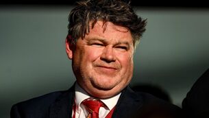<p>Munster chief executive Ian Flanagan before the United Rugby Championship match between Connacht and DHL Stormers at Dexcom Stadium in Galway. Photo by Brendan Moran/Sportsfile</p>
