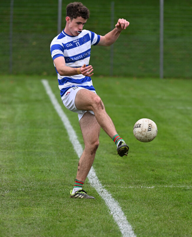 Billy Mehigan hit 3-6 for Coláiste Choilm. Picture: Larry Cummins Billy Mehigan hit 3-6 for Coláiste Choilm. Picture: Larry Cummins