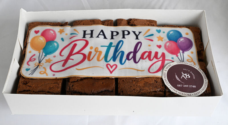 Chocolate brownies from Ali's Bakery. Picture: Larry Cummins Chocolate brownies from Ali's Bakery. Picture: Larry Cummins