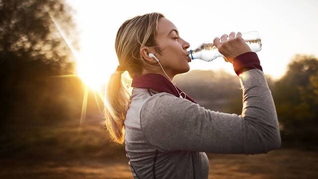 <p>We tend to feel less thirsty in winter, but need to drink 2l of fluid a day. Picture: iStock </p>