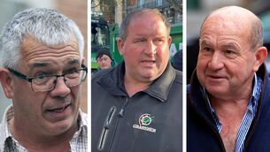 <p>Three of the leaders of the fuel protests: James Geoghegan, Christopher Duffy, and John Dallon. Pictures: PA</p> <p>Three of the leaders of the fuel protests: James Geoghegan, Christopher Duffy, and John Dallon. Pictures: PA</p>