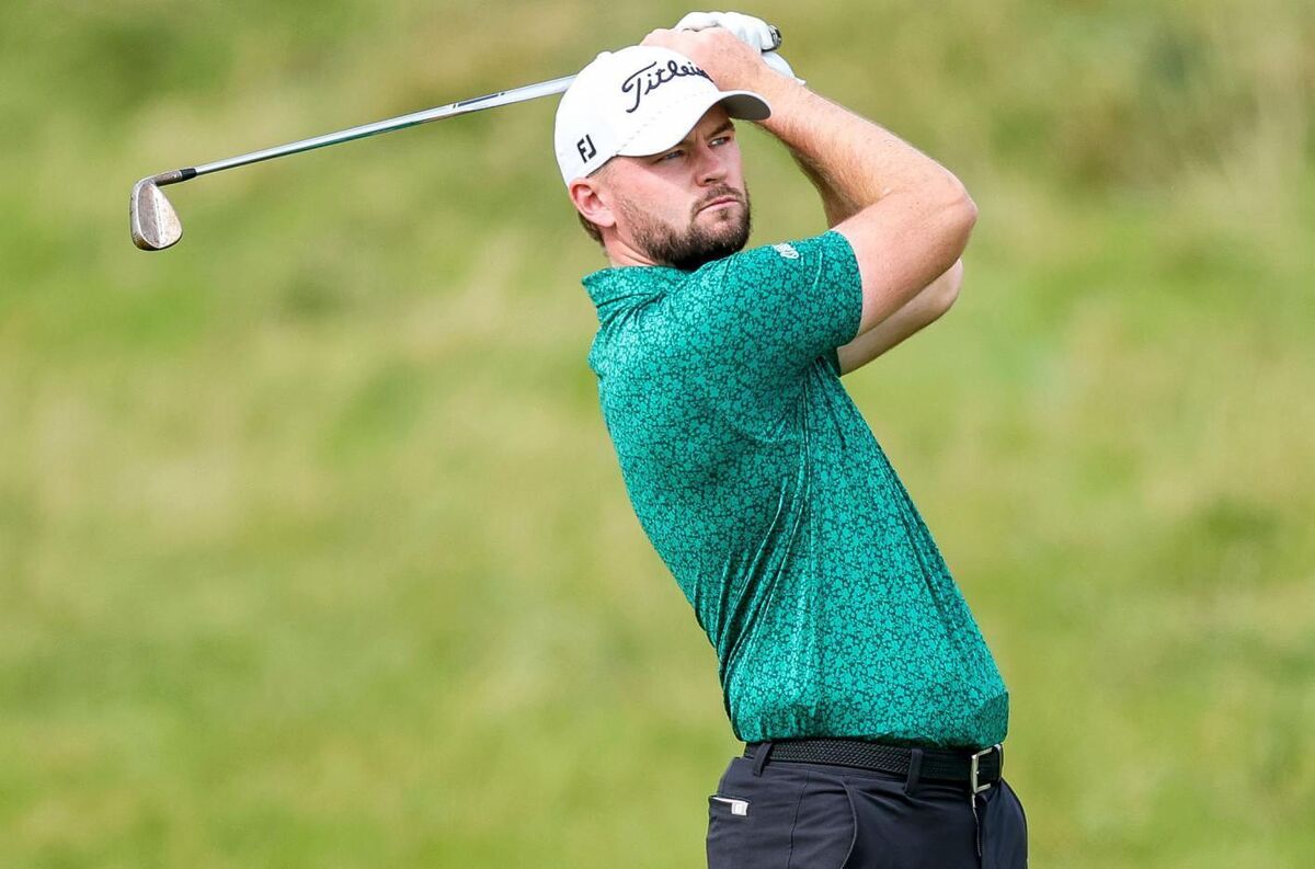 Liam Nolan shares the lead at the Abu Dhabi Challenge. Pic: Dan Clohessy/Inpho