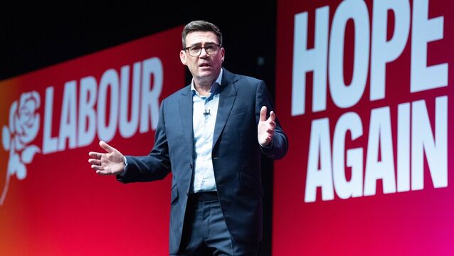 <p>British prime minister Andy Burnham: 'I think where we are isn't good enough.' Photo: Stefan Rousseau/PA</p>