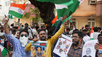 India Cockroach Protests