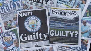 <p>Newspaper headlines after Manchester City found guilty of breaches of Premier League financial rules. The club are appealing. Pic: Visionhaus/Getty Images</p> <p>Newspaper headlines after Manchester City found guilty of breaches of Premier League financial rules. The club are appealing. Pic: Visionhaus/Getty Images</p>