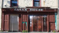 Abandoned Cavan House pub in Bundoran, County Donegal, Ireland