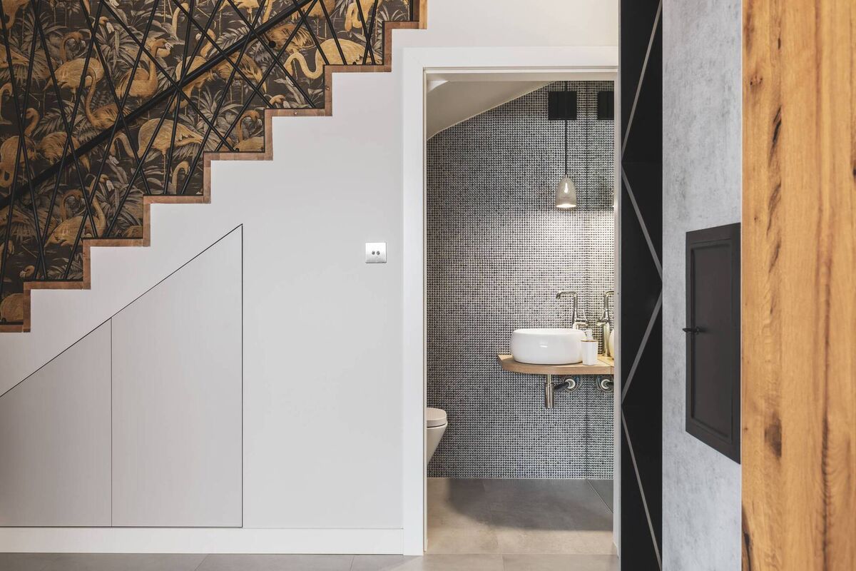 Kieran McCarthy: "We all get to the stage where we need to reimagine our house for the future and converting the understair cupboard to a WC is a handy option." Kieran McCarthy: "We all get to the stage where we need to reimagine our house for the future and converting the understair cupboard to a WC is a handy option."