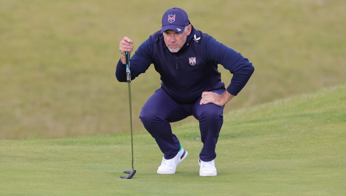 Lee Westwood on the green on day two of the Alfred Dunhill Links Championship 2026 at the Kingsbarns. Picture: Steve Welsh/PA Lee Westwood on the green on day two of the Alfred Dunhill Links Championship 2026 at the Kingsbarns. Picture: Steve Welsh/PA