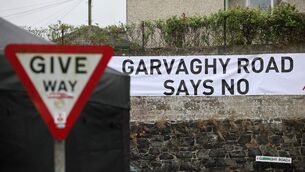 <p>A banner is displayed on Garvaghy Road, following a weekend of tension at Drumcree in Portadown. File picture: Liam McBurney/PA</p> <p>A banner is displayed on Garvaghy Road, following a weekend of tension at Drumcree in Portadown. File picture: Liam McBurney/PA</p>