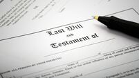 Signing Last Will & Testament
