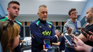 <p>HOT SEAT: Manager Heimir Hallgrímsson attends a press conference at the TSC Arena. Pic: Ryan Byrne/Inpho</p> <p>HOT SEAT: Manager Heimir Hallgrímsson attends a press conference at the TSC Arena. Pic: Ryan Byrne/Inpho</p>