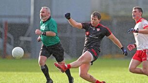 <p>Mark Reen was the hero for Rathmore. Pic: Jim Coughlan.</p>