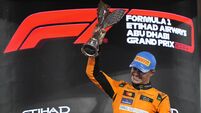 Abu Dhabi F1 GP Auto Racing Dominic Casey helped the O'Donovans go from messers to masters