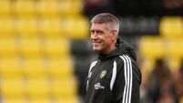 Denis Leamy and Ronan O’Gara before the game 28/8/2026