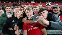 Charlie O’Shea with friends after the game 3/10/2026
