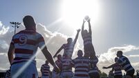A view of a line out 27/9/2025