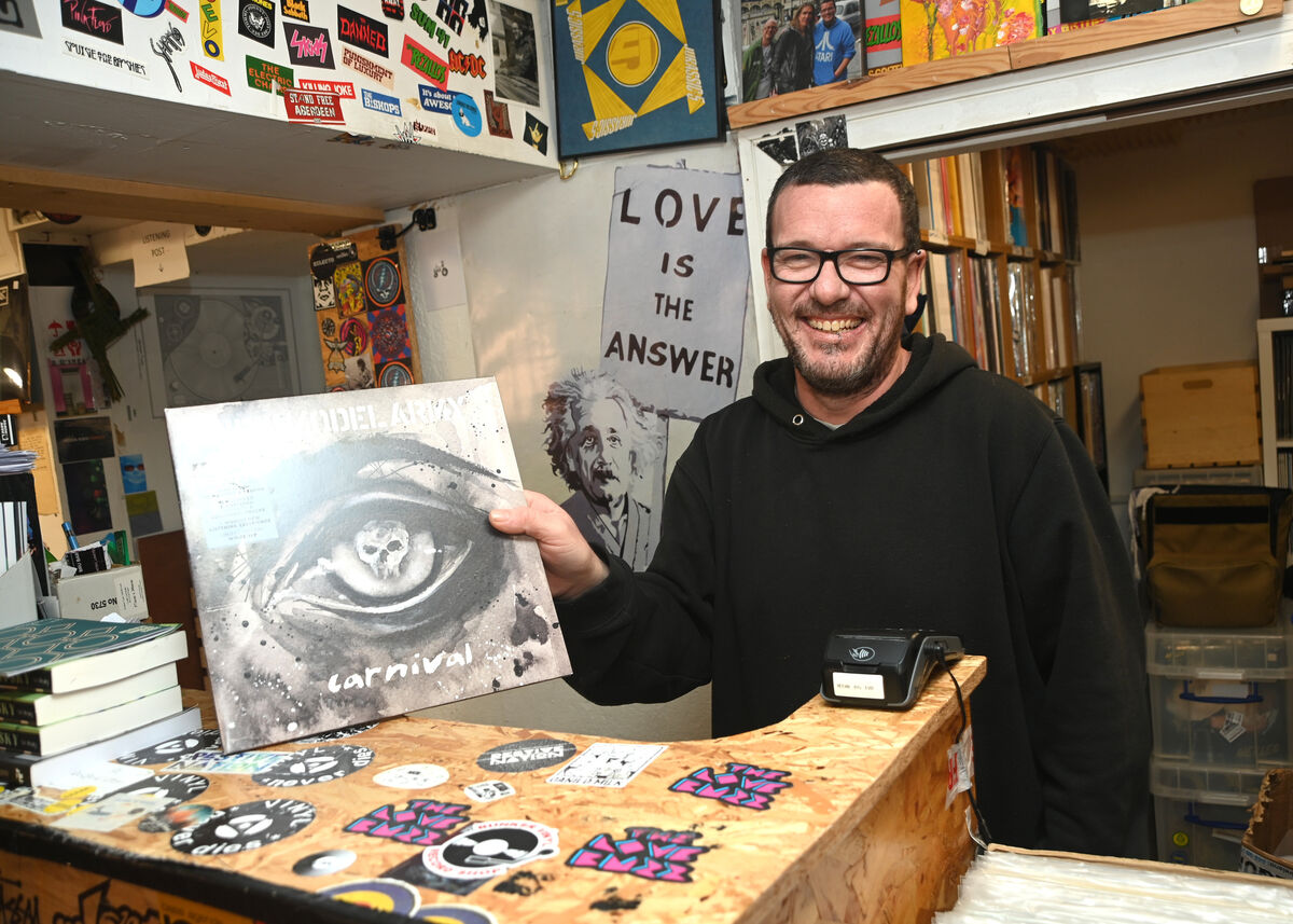 In a post on social media, John Dwyer said flood damage and road works had affected business, leading to the closure of Bunker Vinyl: 'It takes its toll. I’m worn down and now it’s affected my health.' File picture: Larry Cummins