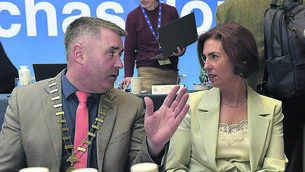 <p>Teachers' Union of Ireland president Anthony Quinn and minister for education Hildegarde Naughton. Next Monday, TUI members will join their colleagues in industrial action. Picture Tommy Clancy</p> <p>Teachers' Union of Ireland president Anthony Quinn and minister for education Hildegarde Naughton. Next Monday, TUI members will join their colleagues in industrial action. Picture Tommy Clancy</p>