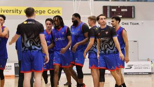 <p>Demons celebrate victory over Éanna at the Mardyke</p> <p>Demons celebrate victory over Éanna at the Mardyke</p>