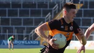 <p>AFL player Ben Murphy impressed for Austin Stacks in his side's Kerry SFC victory over Milltown/Castlemaine on Saturday. Pic: Adrienne McLoughlin</p>