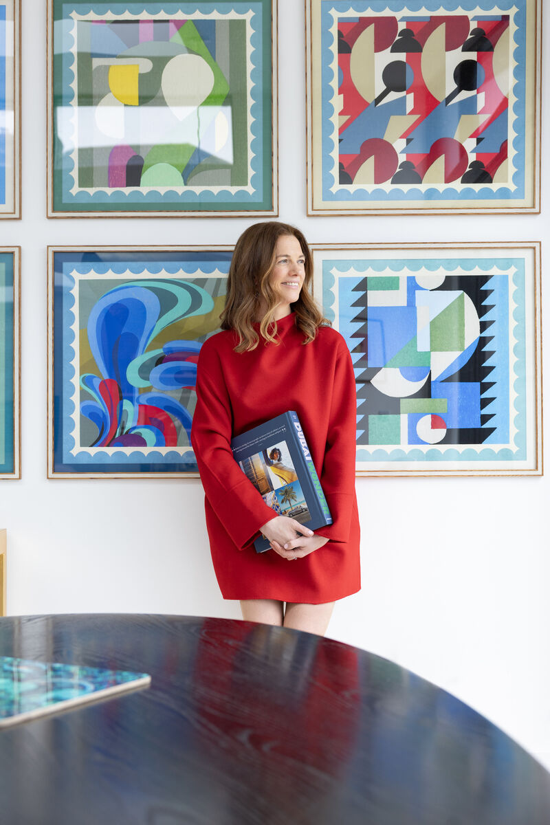 Designer Julianne Kelly. Designer Julianne Kelly.