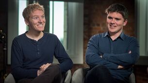 <p>Stripe founders Patrick and John Collison have a net worth of $16.3bn each: Picture: David Paul Morris/Bloomberg</p> <p>Stripe founders Patrick and John Collison have a net worth of $16.3bn each: Picture: David Paul Morris/Bloomberg</p>