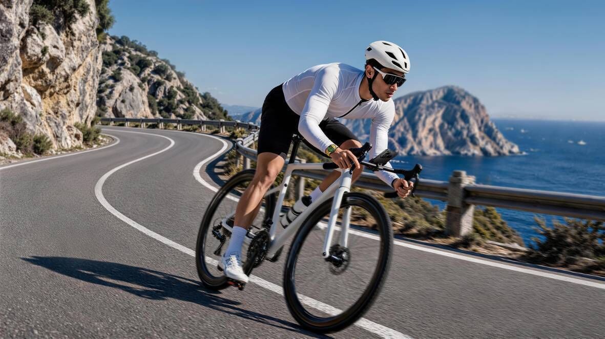The bright, clear display makes it easy to check cycling metrics like heart rate and pace at a glance while on the move. Picture: Huawei The bright, clear display makes it easy to check cycling metrics like heart rate and pace at a glance while on the move. Picture: Huawei