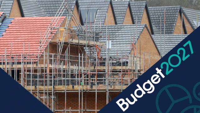 <p> The help-to-buy grant for new homes will be boosted by €5,000 in today's budget. File picture</p>