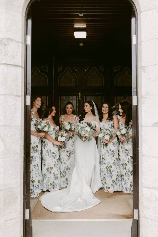 Aoife O'Sullivan with her bridesmaids Aoife O'Sullivan with her bridesmaids