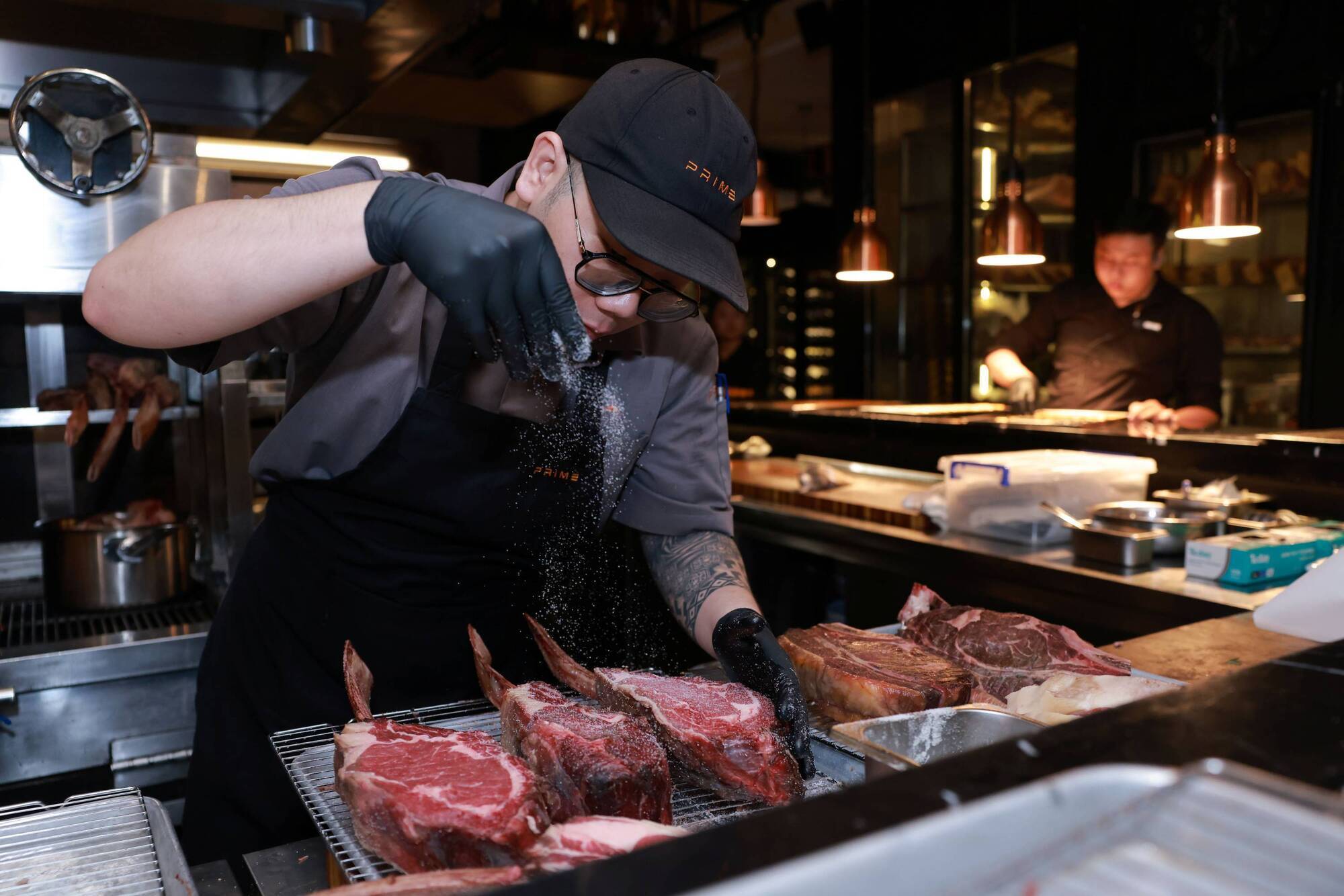 Irish beef served for the first time in Ho Chi Minh City, Vietnam.