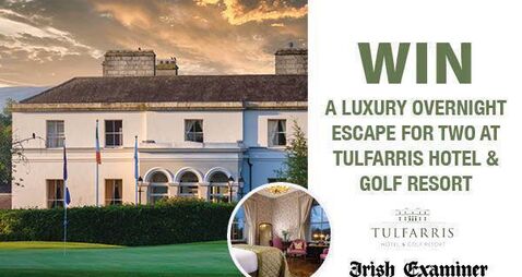 Win a luxury overnight escape for two at Tulfarris Hotel & Golf Resort