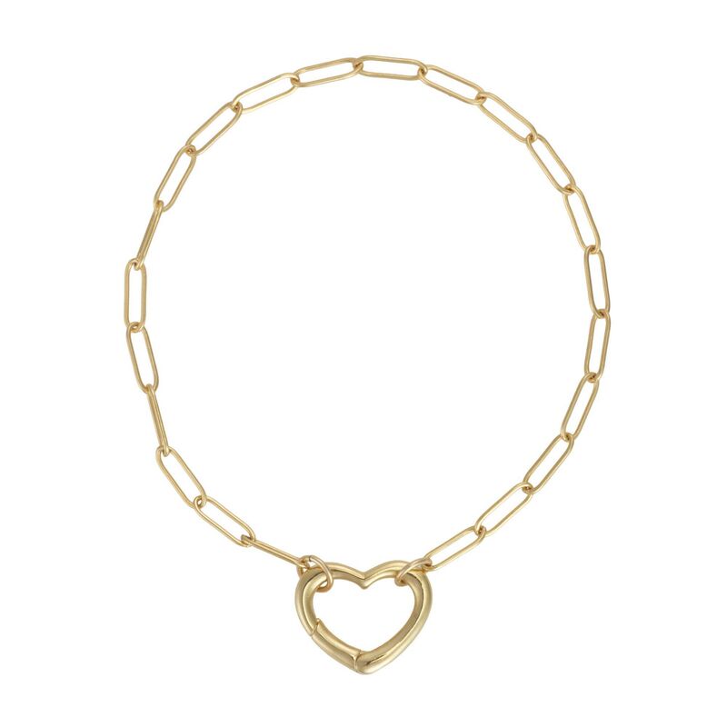Paperclip Heart Bracelet, €85, MoMuse Paperclip Heart Bracelet, €85, MoMuse