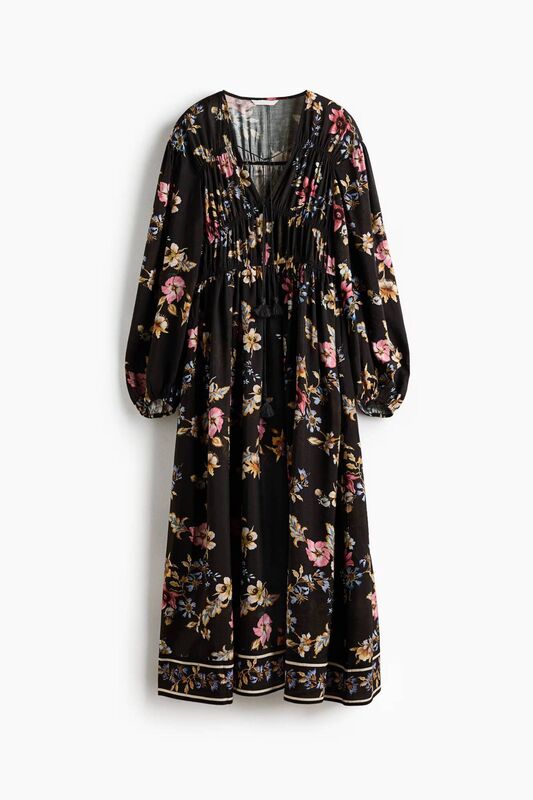 Floral Tie-Detail Dress, €39.99, H&M Floral Tie-Detail Dress, €39.99, H&M