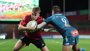 <p>Munster head coach Clayton McMillan said young out-half Charlie O'Shea is a 'real student of the game'. Pic: ©INPHO/James Crombie</p> <p>Munster head coach Clayton McMillan said young out-half Charlie O'Shea is a 'real student of the game'. Pic: ©INPHO/James Crombie</p>