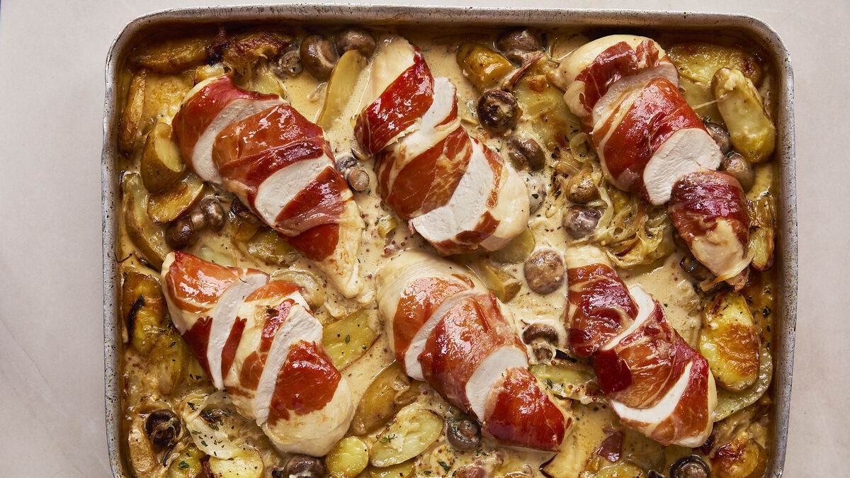 Mary Berry’s chicken tartiflette