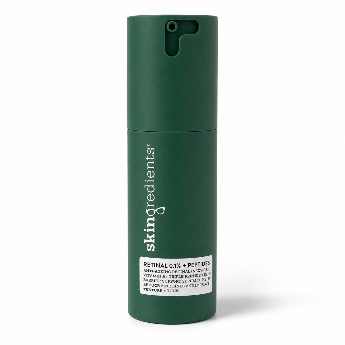 Skingredients Retinal + Peptides serum, €49, theskinnerd.ie