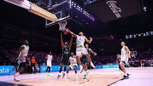 <p>A general view of play during the Euroleague Basketball Regular Season Round 1 game between Dubai Basketball and Real Madrid. Pic: Francois Nel/Getty Images</p>