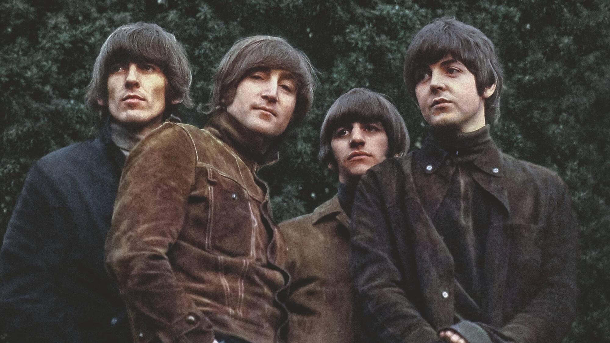 The Beatles around the Rubber Soul era. Picture: Courtesy of Apple Corps 