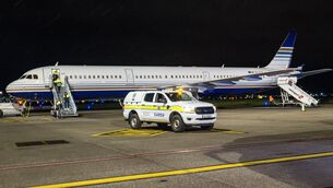 <p> Georgian nationals aboard a plane at Dublin Airport before being deported on a commercial flight last year. File picture Chani Anderson</p> <p> Georgian nationals aboard a plane at Dublin Airport before being deported on a commercial flight last year. File picture Chani Anderson</p>