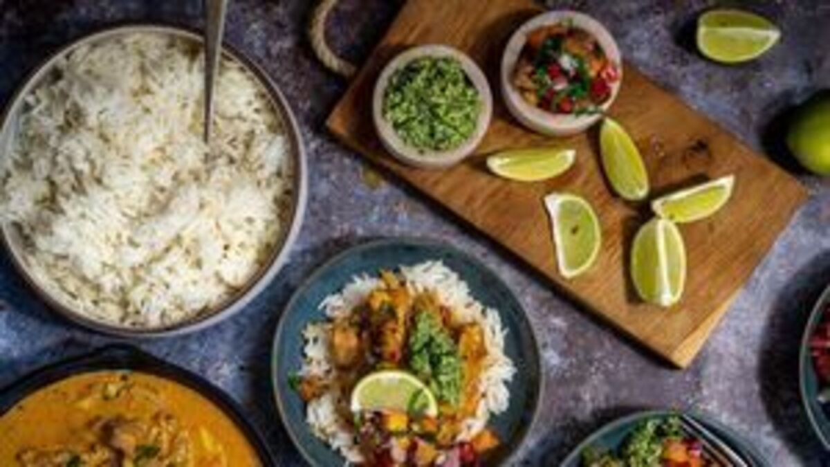 Coconut Chicken with Mango