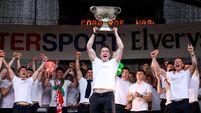 Cillian O'Connor lifts the Sam Maguire Cup 27/7/2026