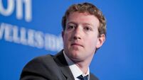 Mark Zuckerberg at G8 in Deauville, France